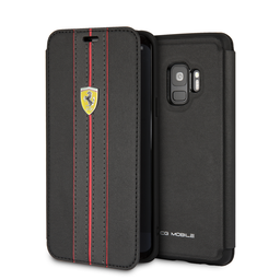 [FESURFLBKTS9BKR] FERRARI funda 'ON TRACK' Samsung Galaxy S9 NEGRO
